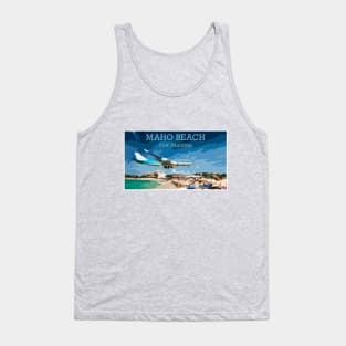 Landing at Sint Maarten Tank Top